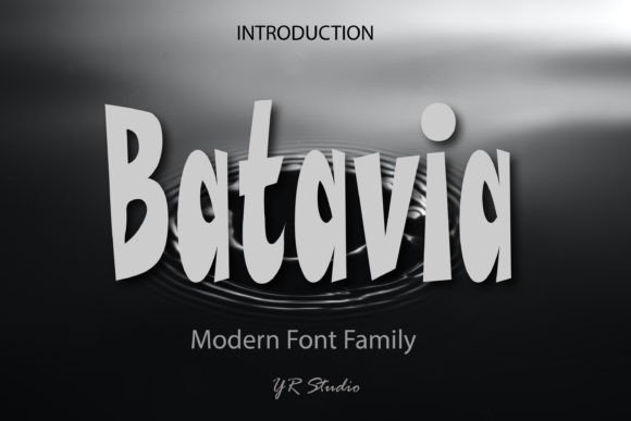 Batavia: The Quirky Display Font for Modern Design