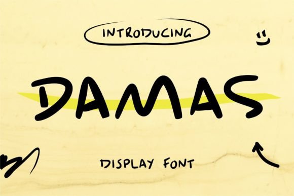 Damas: A Bold Typeface for Impactful Design