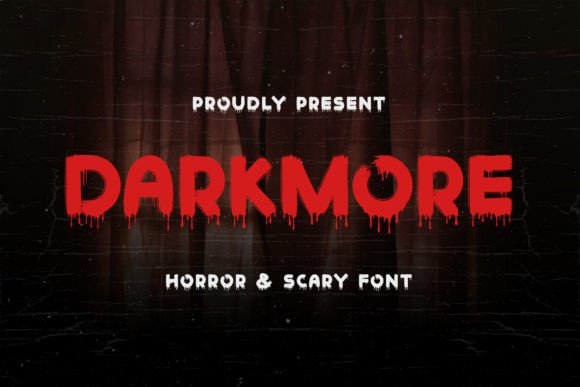 Darkmore: Unleashing Eerie Typography in Modern Design