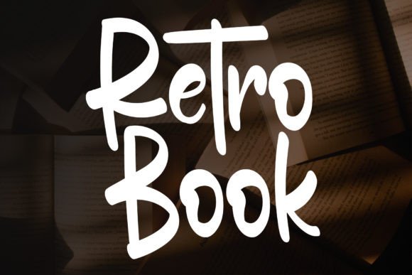 Retro Book: A Font That Dances with Charm