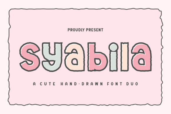 Syabila: A Vibrant Display Font for Playful Design