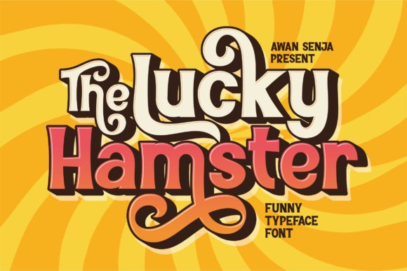 The Lucky Hamster: A Playful Font for Modern Design